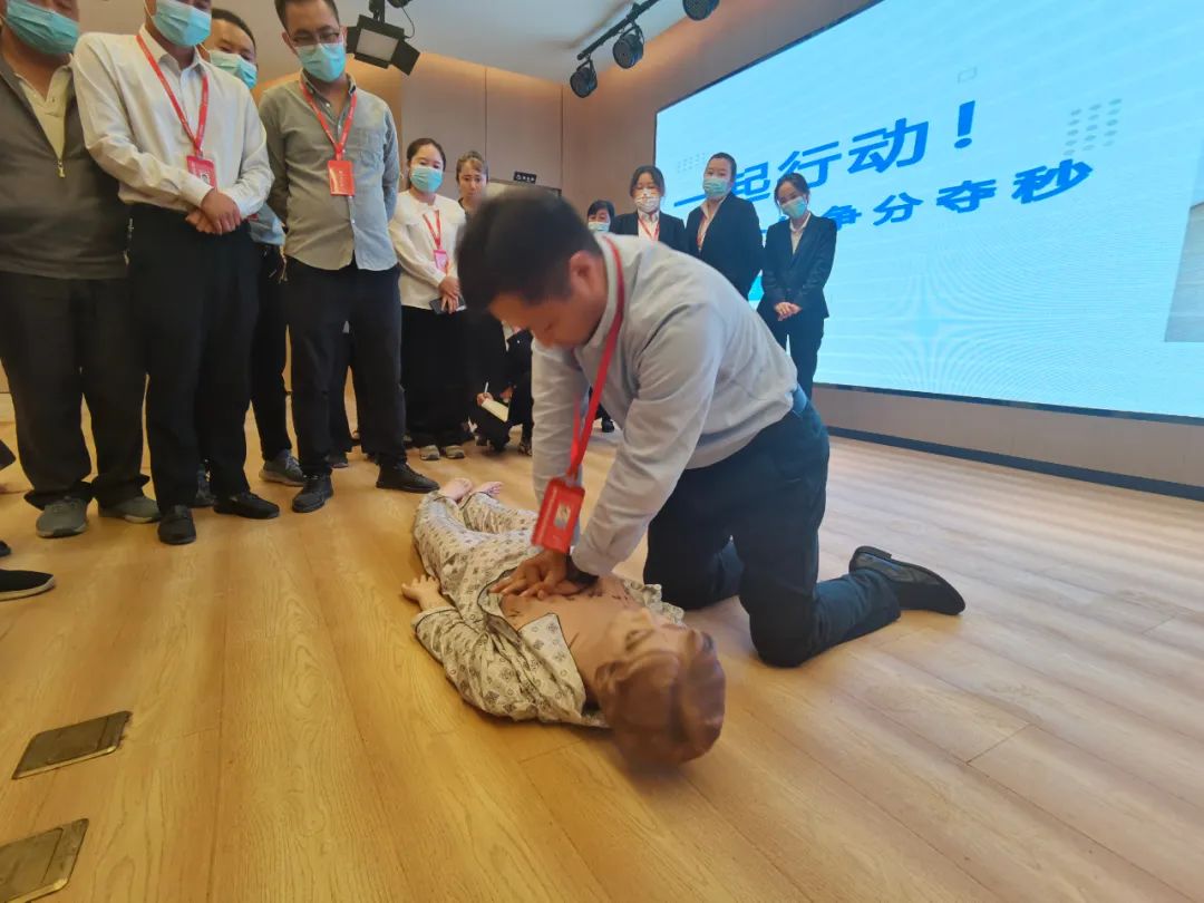 朴泰康养心肺复苏培训 || 提高救助能力 营造安全氛围(图5)
